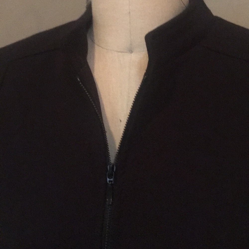 Black Blazer zip front - Picture 2 of 5